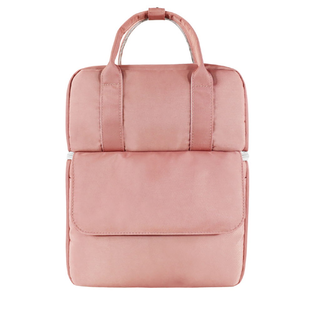 Double-Layer Breast Pump Backpack - Insulated Milk Storage Diaper Bag