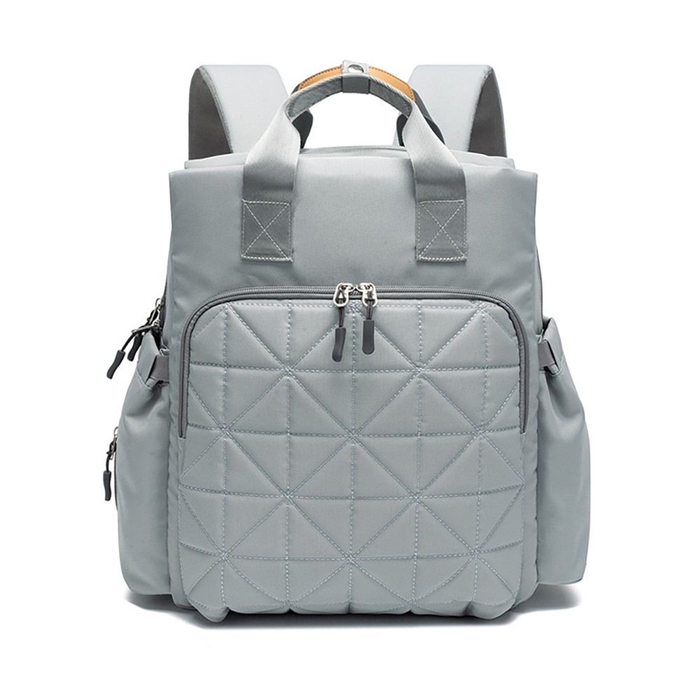 Diaper Bag Backpack Waterproof Fabric with Changing Pad & Insulated Pockets for Moms Dads Outdoor Travel Baby Care | Wholesale & Custom OEM/ODM Factory