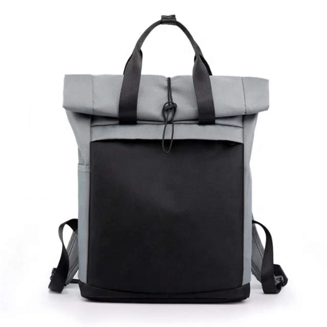 2021 hot sale Travel Roll Top Backpack Trendy Hot Sale Men Roll Up Laptop Backpack Casual SPORT ROLL UP BACKPACK