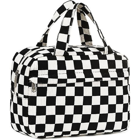 Makeup Bag for Women Girls Travel Cosmetic Tote Large Make Up Organizer Toiletry Bags Zipper Pouch Purse