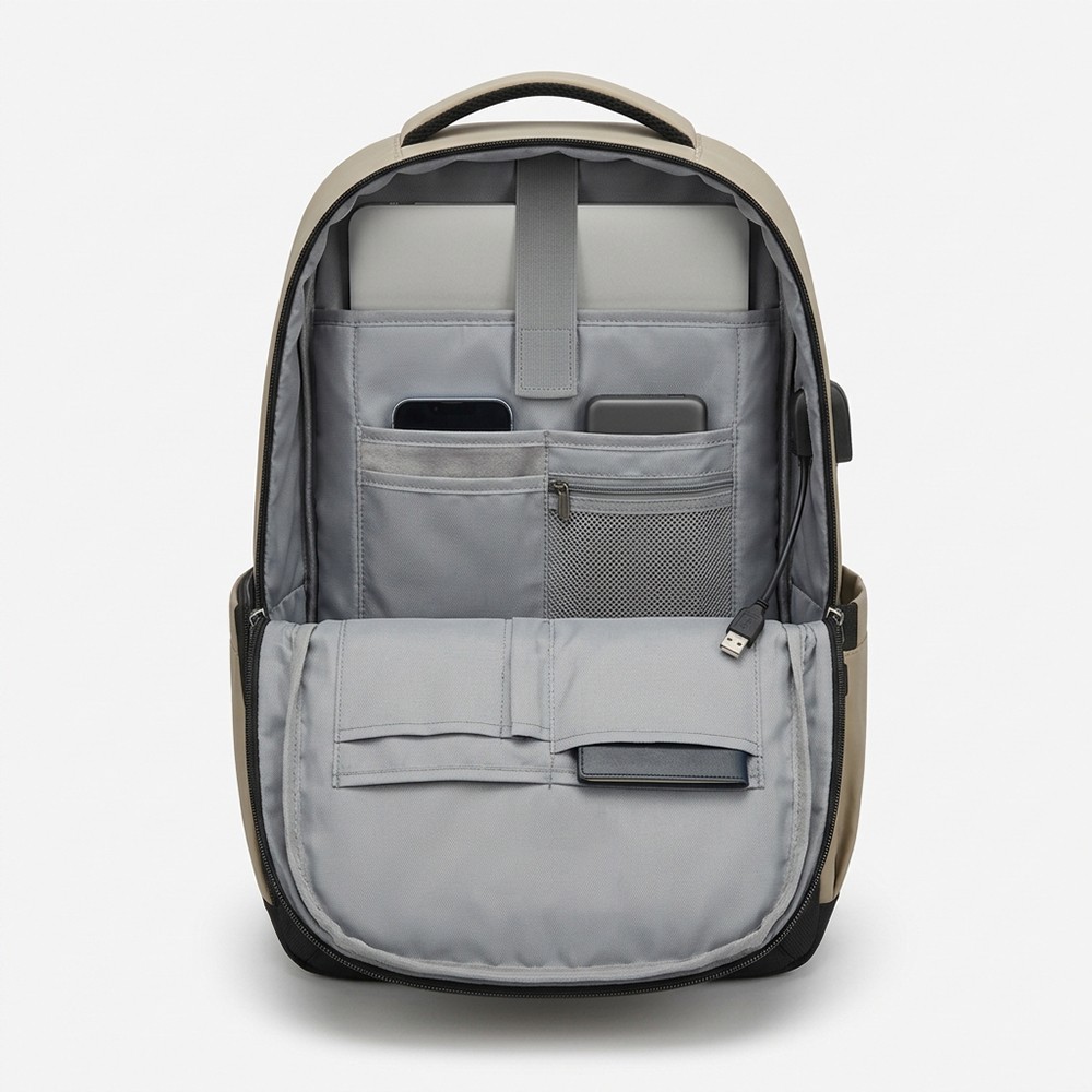 Business Backpack Waterproof Nylon Laptop Travel Bag for Men Professionals B2B Wholesale