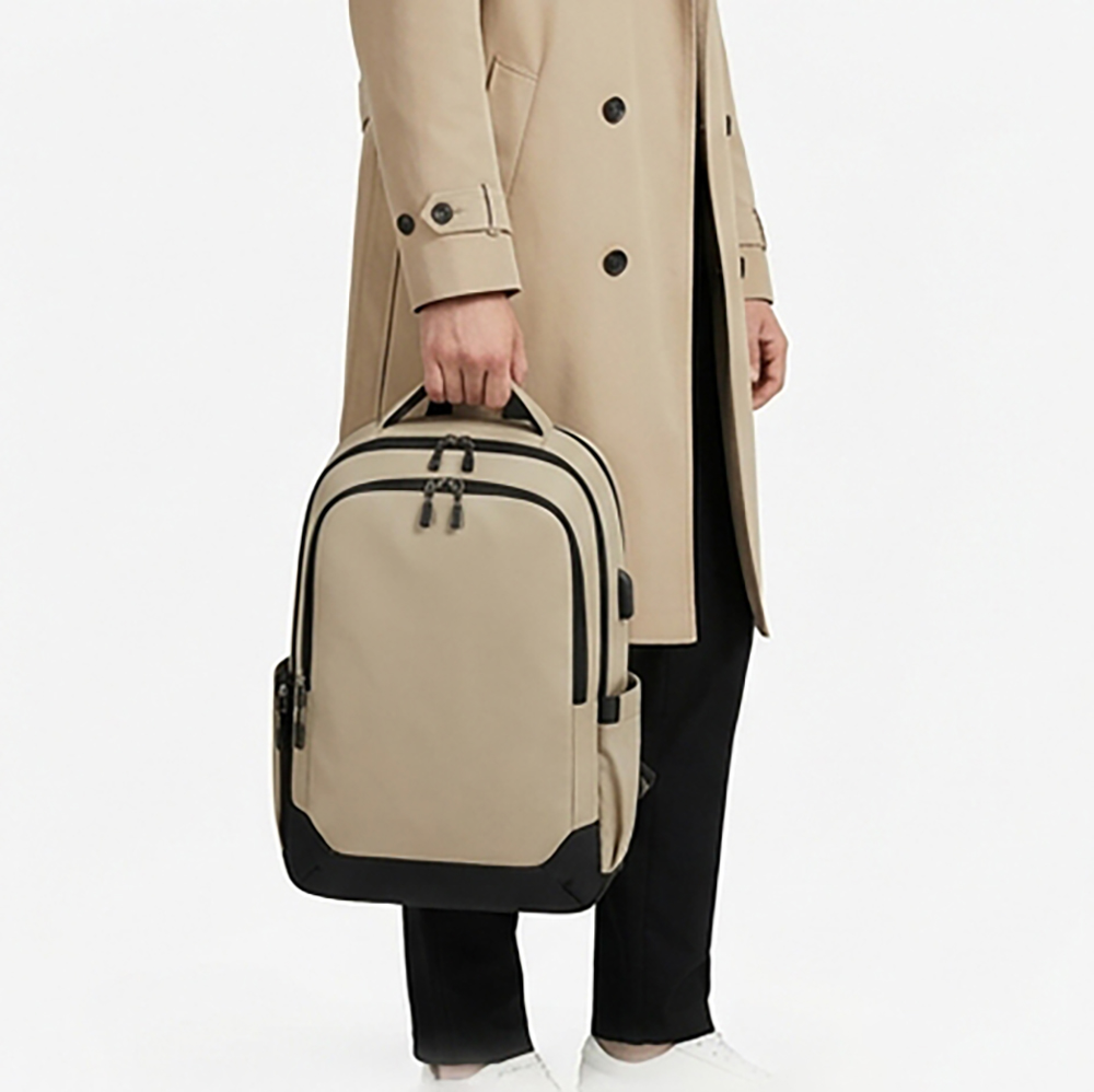 Business Backpack Waterproof Nylon Laptop Travel Bag for Men Professionals B2B Wholesale