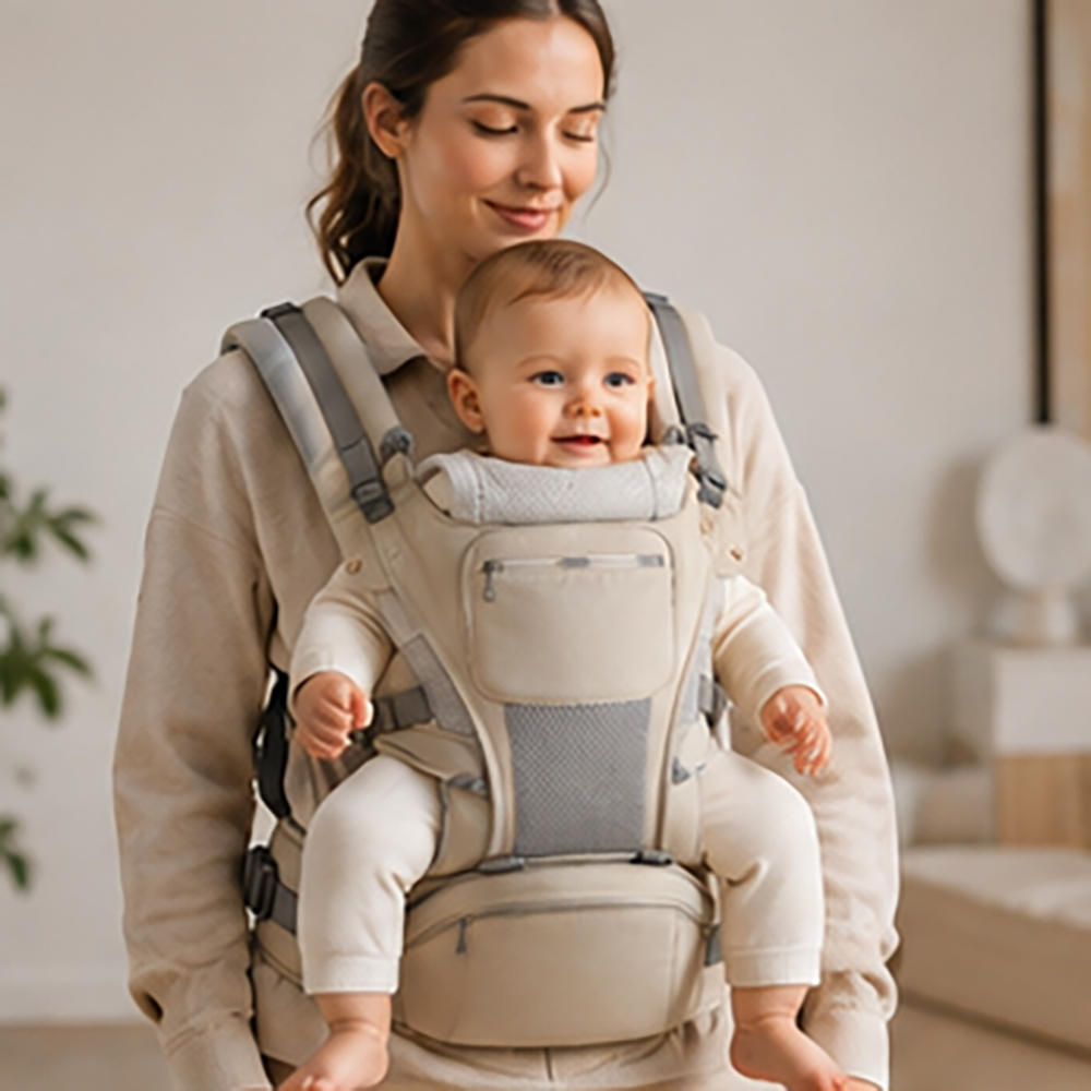 Baby Carrier Ergonomic 3D Mesh Outdoor Travel Parents Wholesale