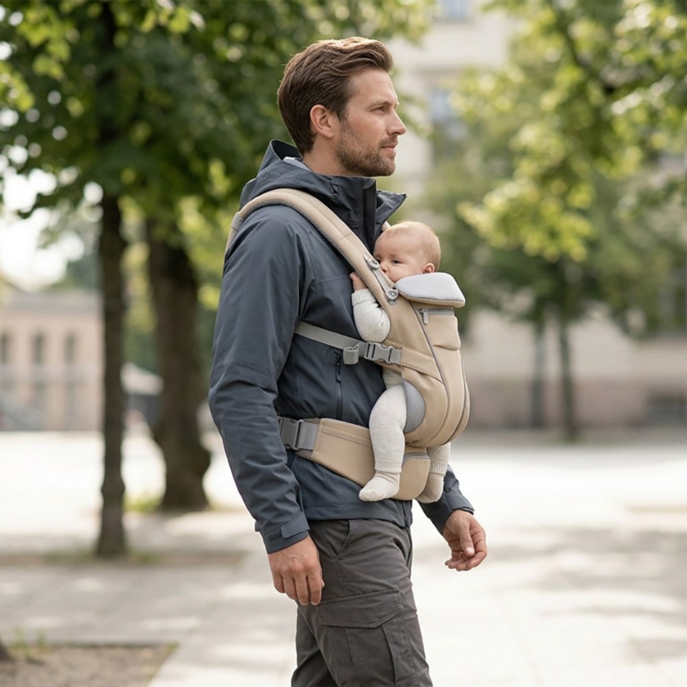 Baby Carrier Ergonomic Mesh Head Support Outdoor Travel Parents Wholesale