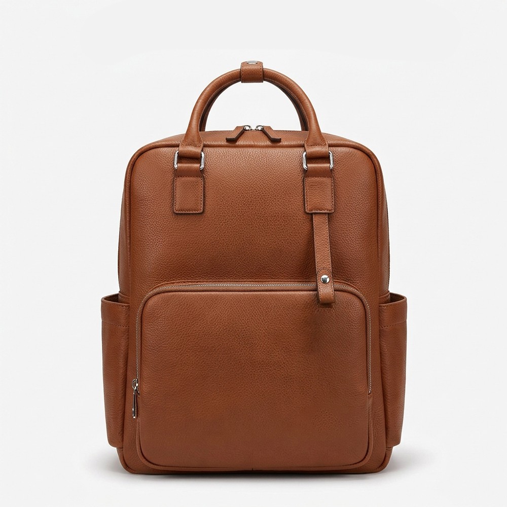 Leather Diaper Backpack PU Waterproof Travel Parents Wholesale
