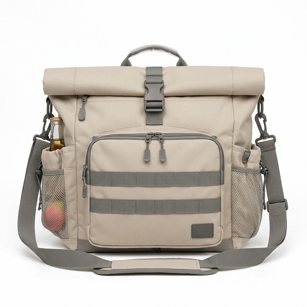 Picnic Bag Insulated Oxford Roll Top Outdoor Camping Family Wholesale