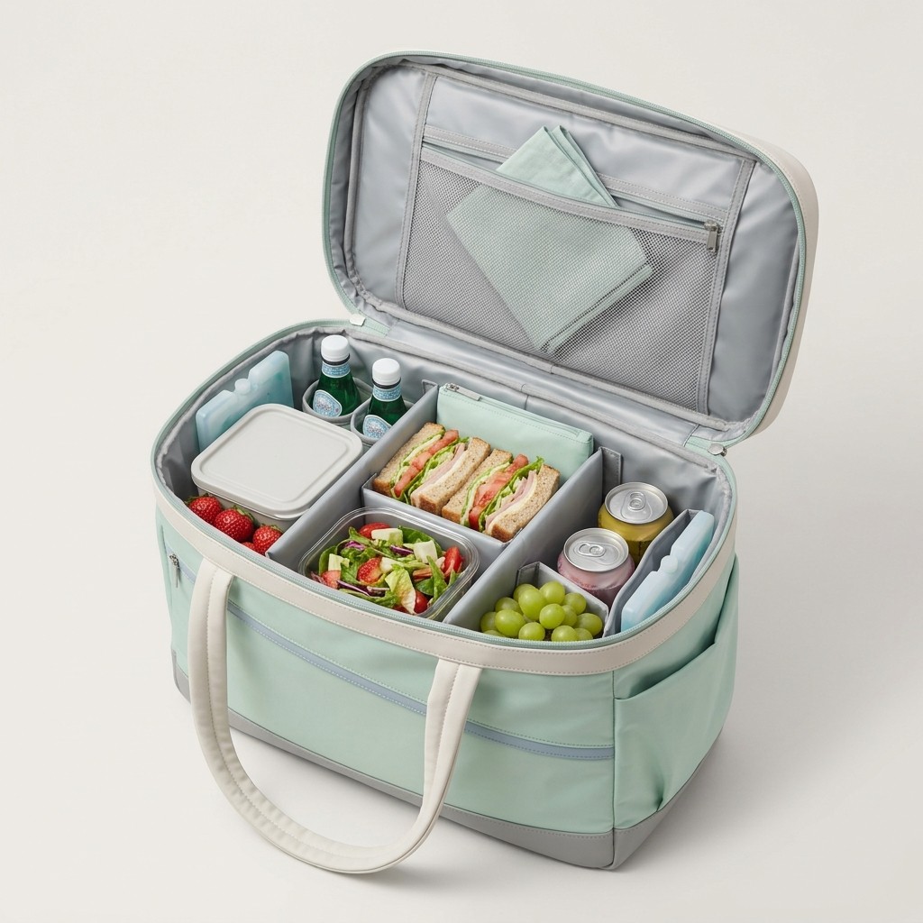 Picnic Bag Insulated Canvas Outdoor Family Wholesale