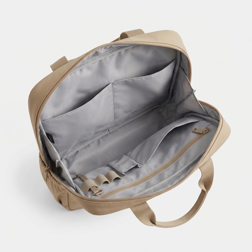 Bag Organizer Insert Nylon Multi Pocket Travel Tote Office Women Wholesale