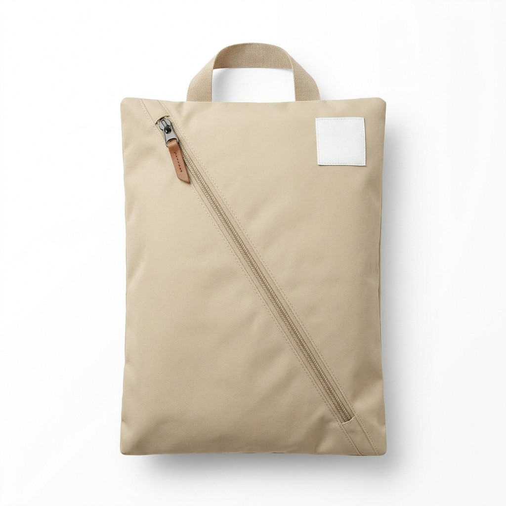 Shoe Bag Durable Canvas Diagonal Zipper Travel Luggage Unisex Wholesale