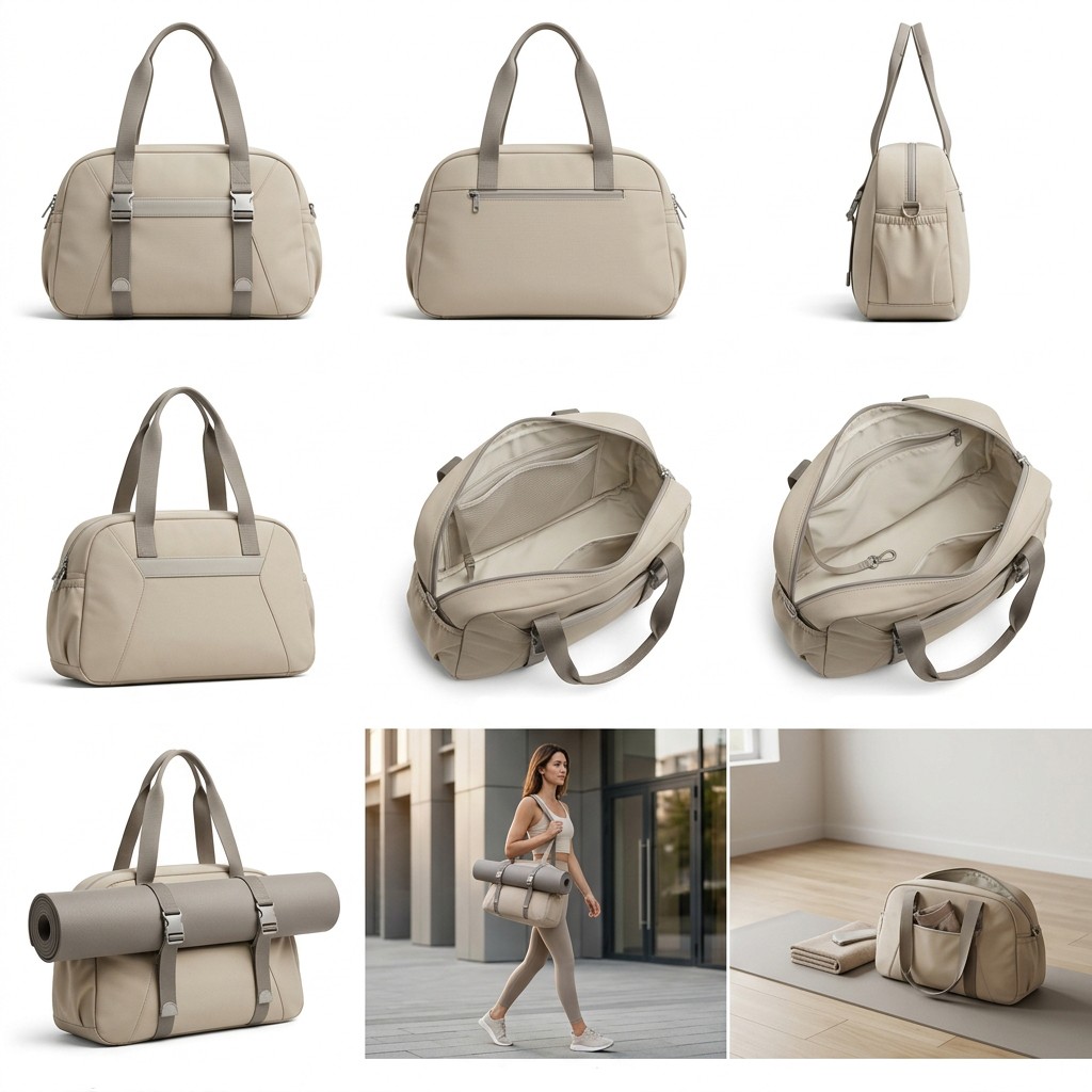 Yoga Bag Waterproof Fabric Yoga Fitness Women Wholesale