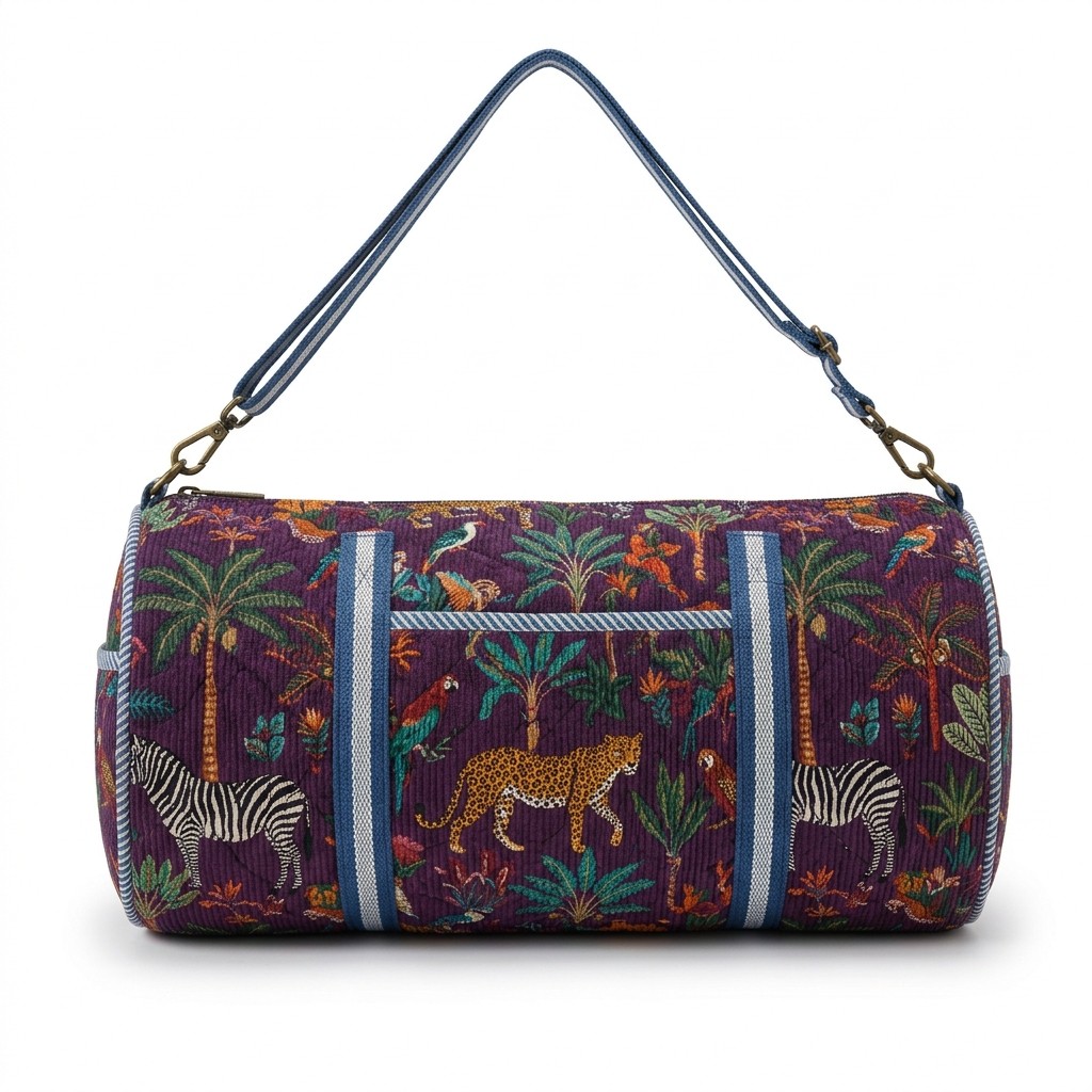 Yoga Bag Quilted Floral Fabric Fitness Women Wholesale
