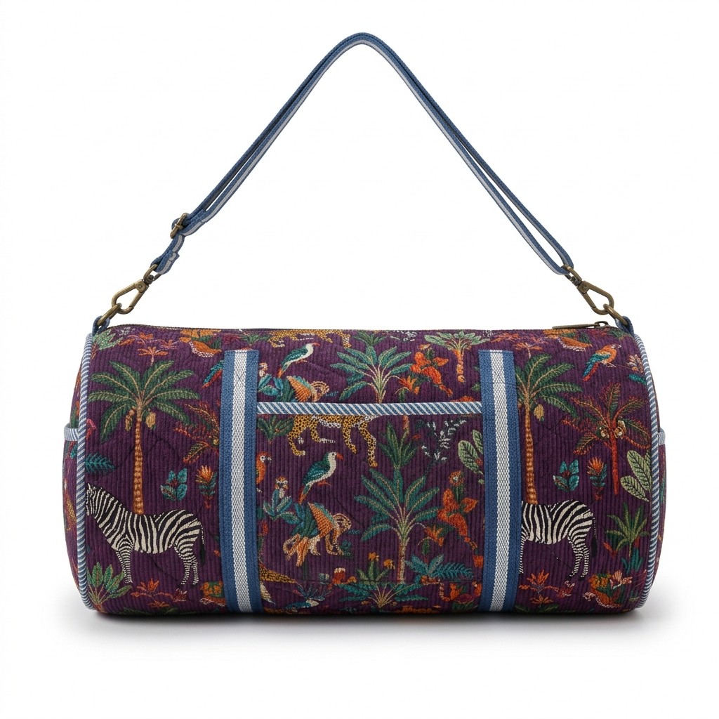 Yoga Bag Quilted Floral Fabric Fitness Women Wholesale
