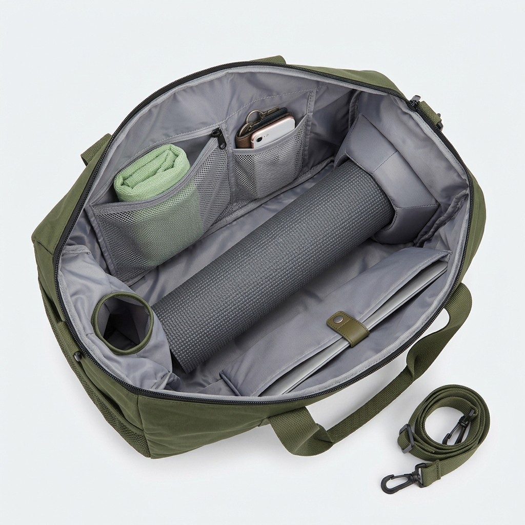 Yoga Bag Waterproof Nylon Fabric Fitness Women B2B