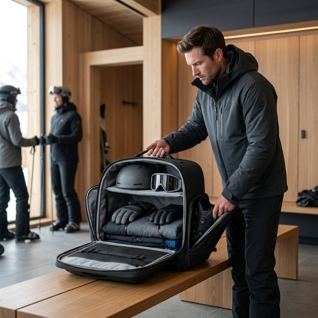 Winter Sports Bag Waterproof Oxford Ski Resort Men B2B