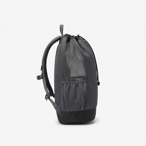 Swimming Bag Heavy Duty Mesh Dark Grey Pool Swimmers B2B
