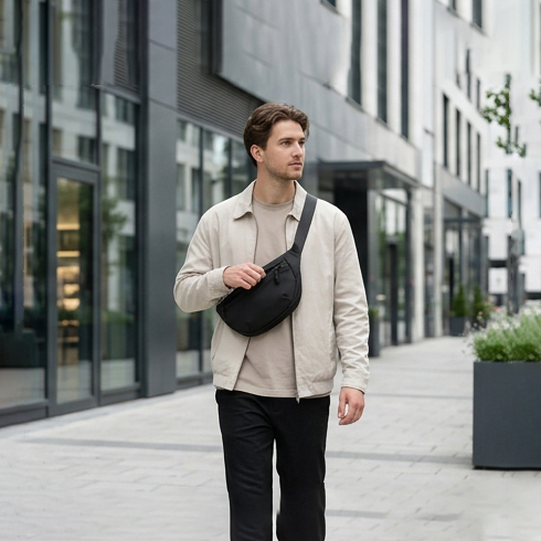 Waist Bag Waterproof Oxford Daily Commute Unisex B2B