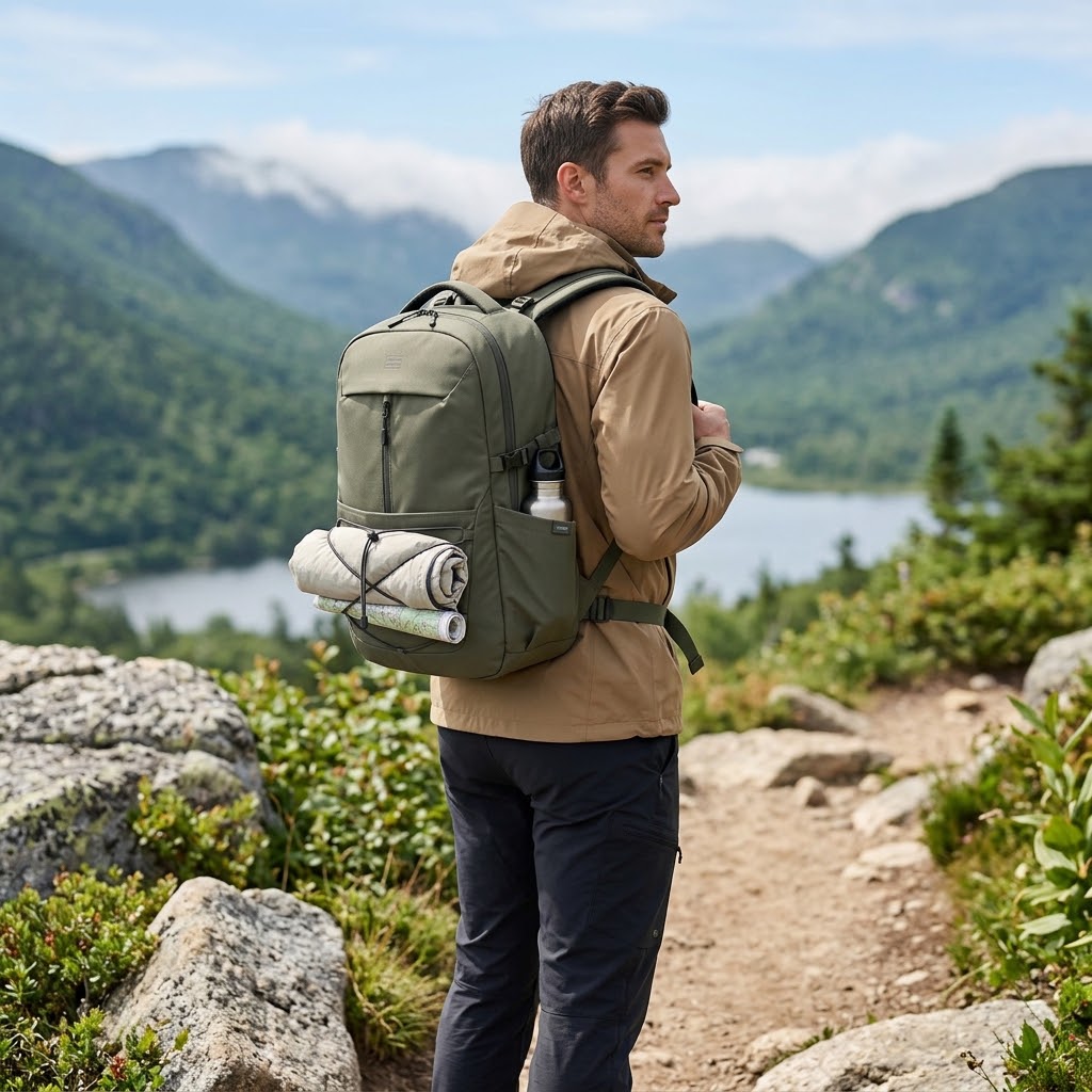 Hiking Bag Waterproof Oxford Fabric Outdoor and Trekking Unisex B2B