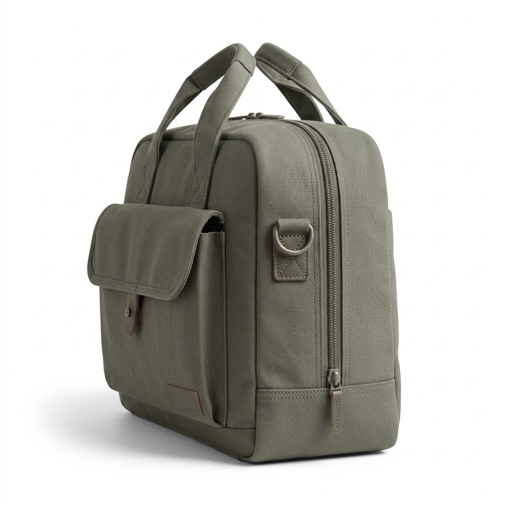 Tool Bag Heavy Duty Canvas and Leather Material Woodworking and Technicians B2B