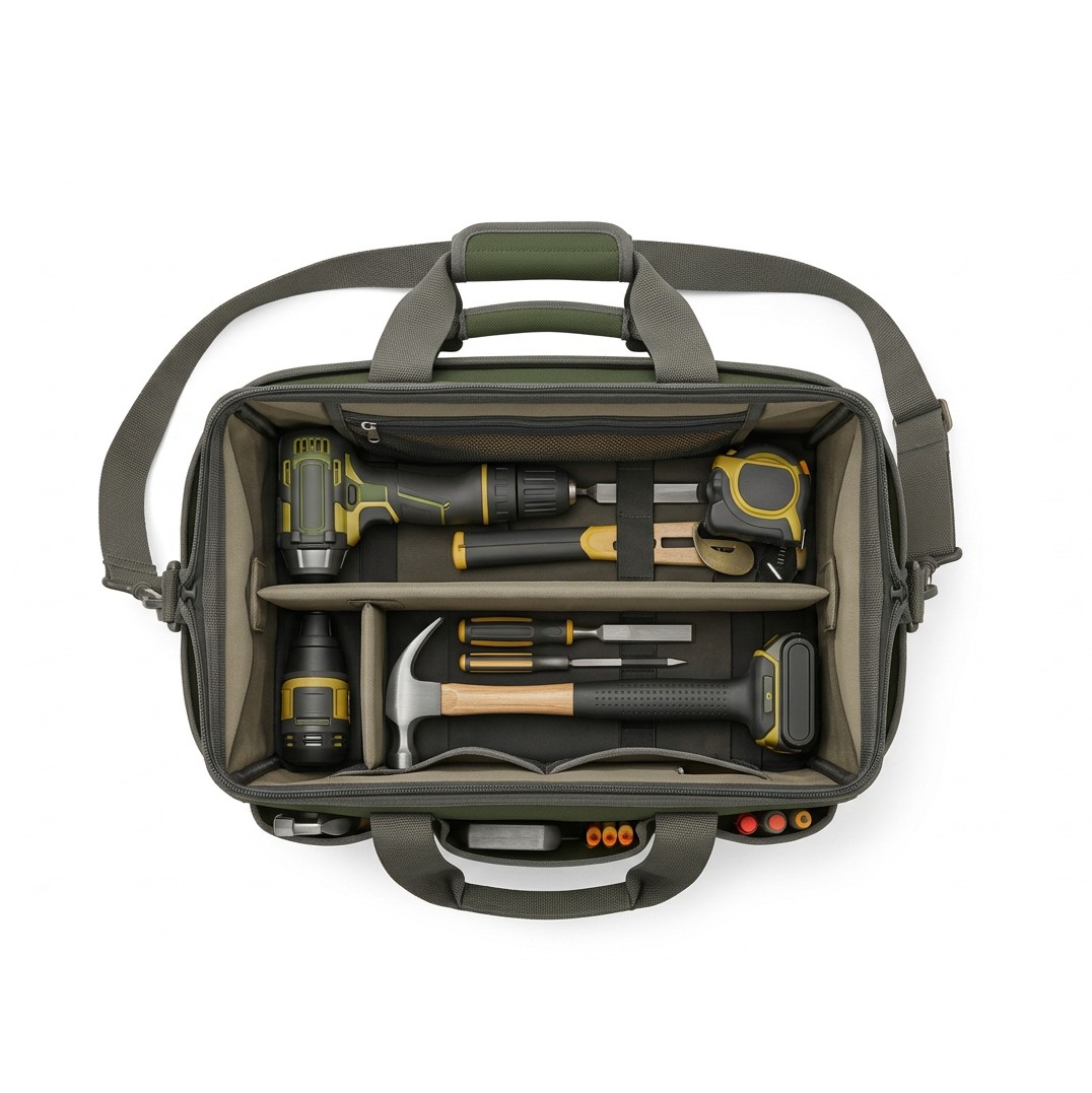 Tool Bag Heavy Duty Canvas Material Construction and Woodworking B2B