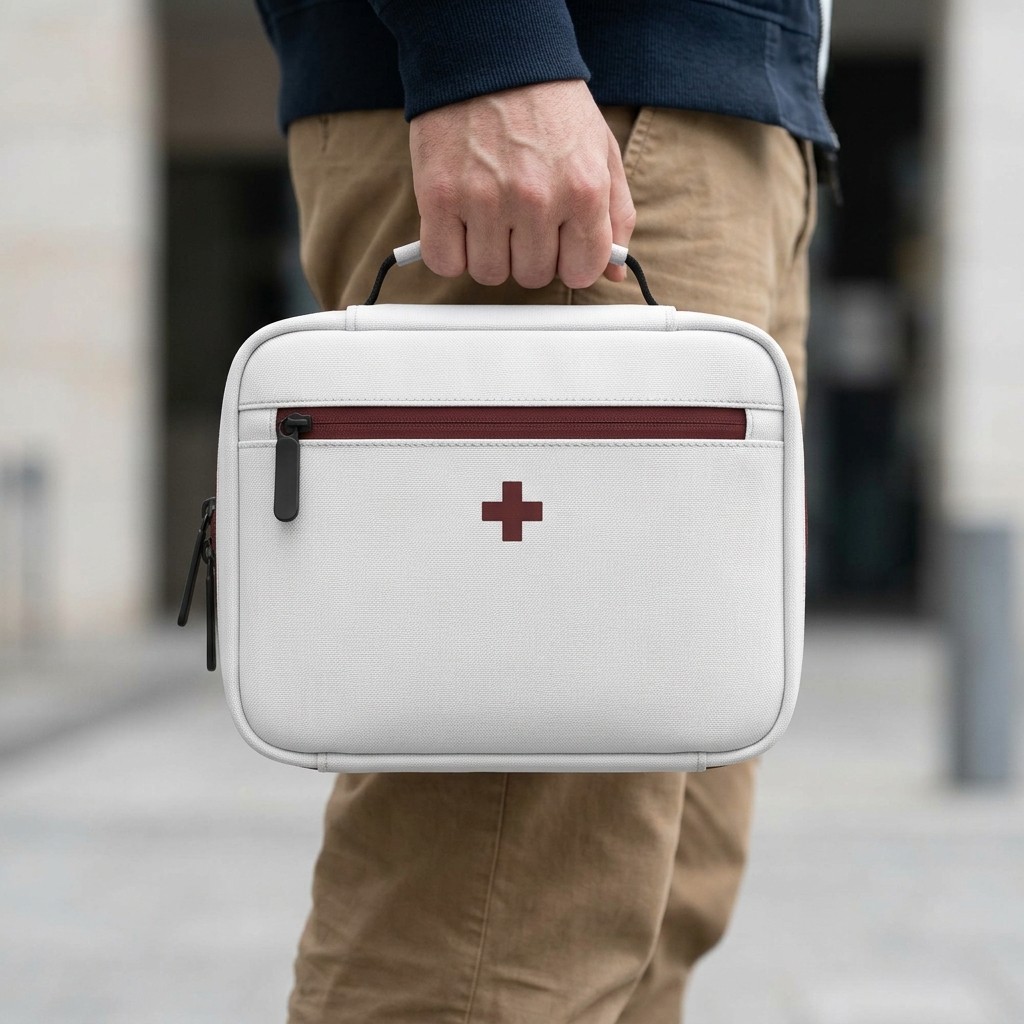 First Aid Kit Bag Waterproof Canvas Portable for Emergency and Travel B2B