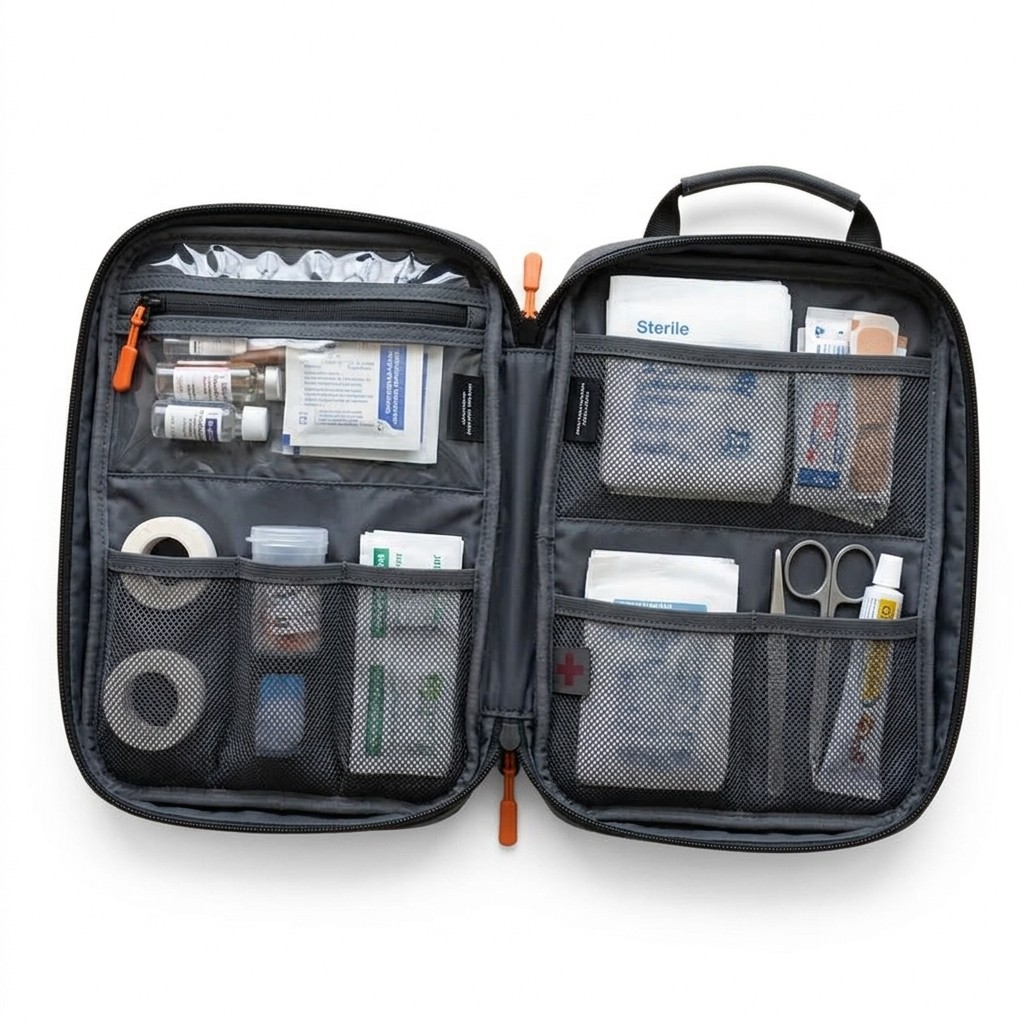 First Aid Kit Bag Waterproof Oxford Fabric For Vehicles and Travel B2B