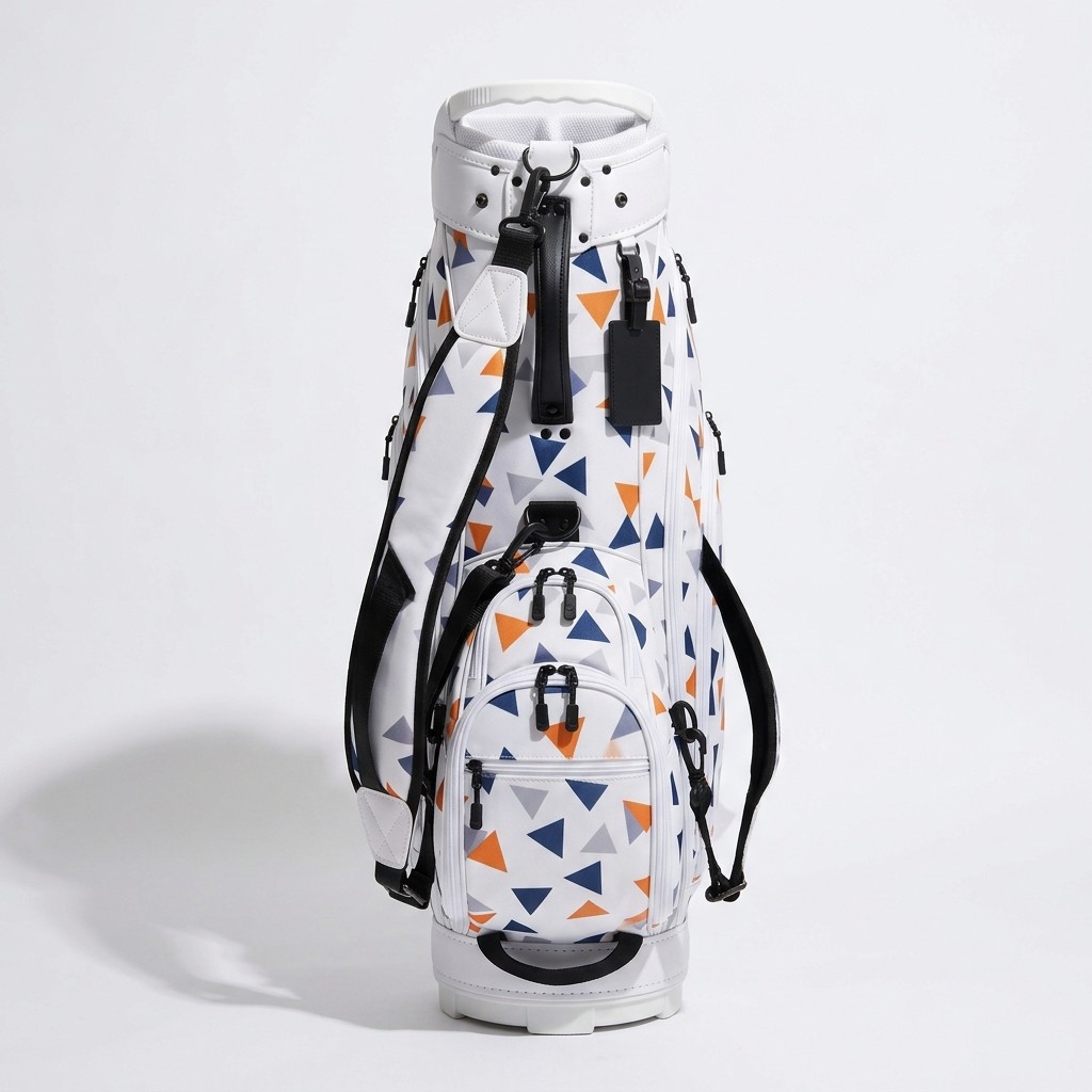 Golf Bag Printed PU Leather for Golf Course and Players B2B