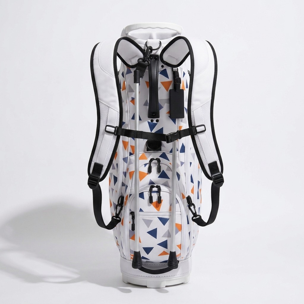 Golf Bag Printed PU Leather for Golf Course and Players B2B