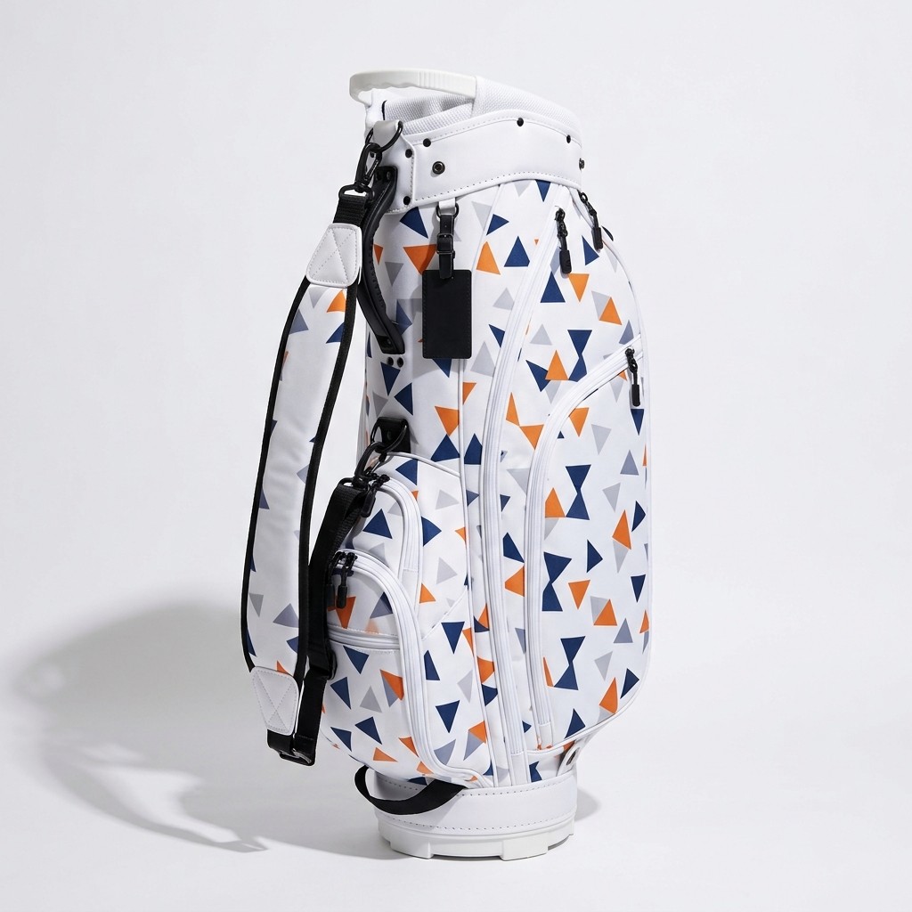 Golf Bag Printed PU Leather for Golf Course and Players B2B