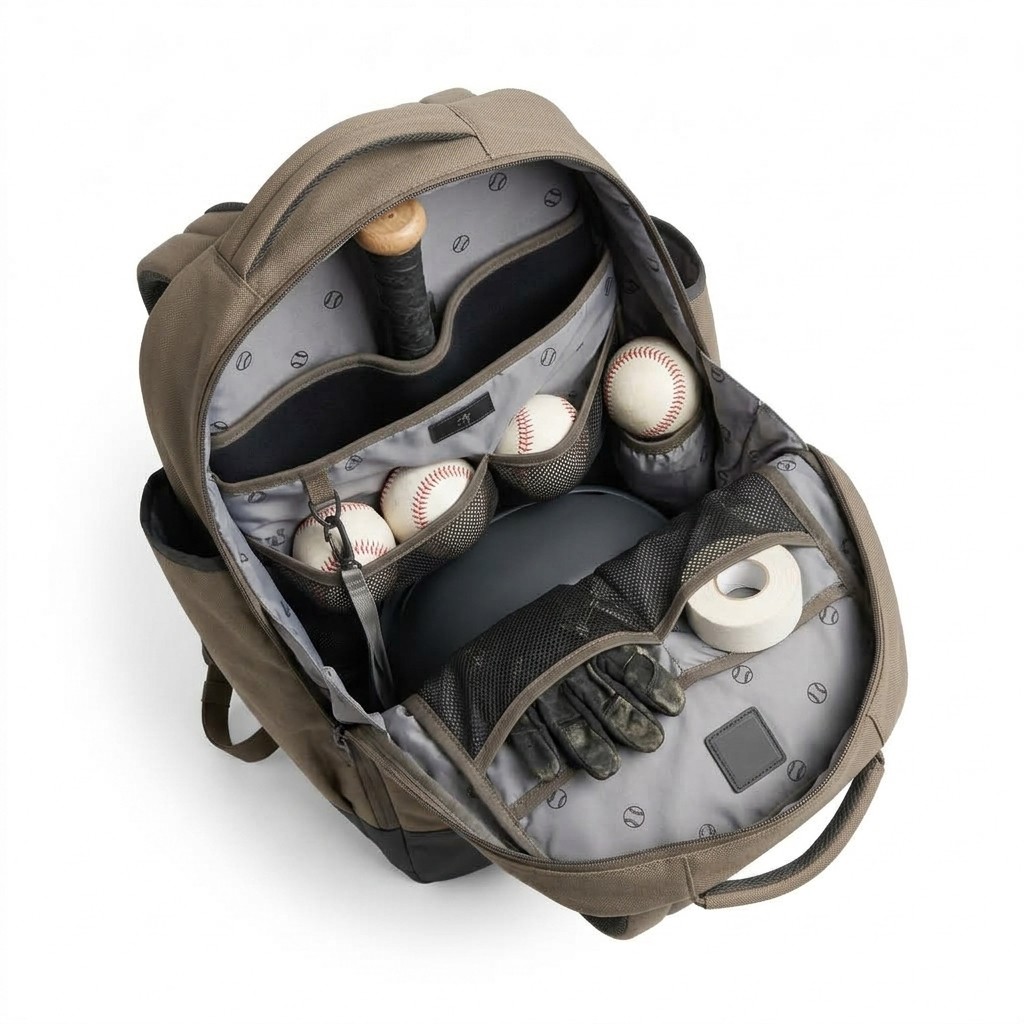 Baseball Bag Waterproof Oxford Fabric For Athletes And Baseball Teams B2B