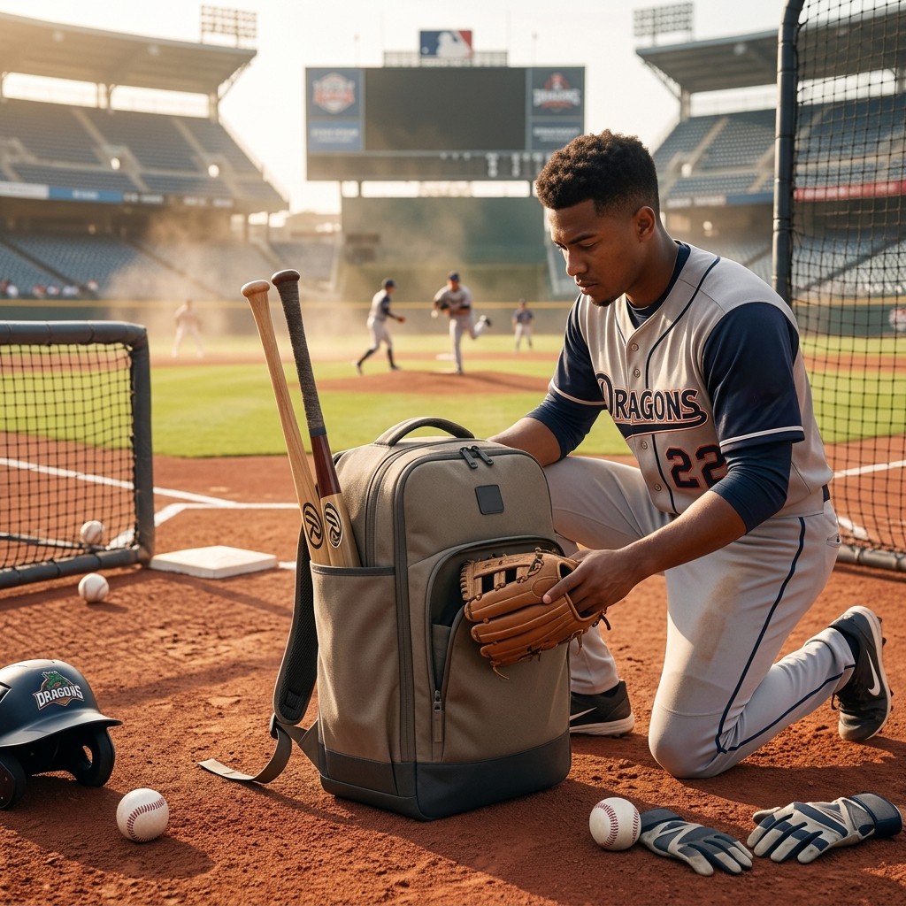 Baseball Bag Waterproof Oxford Fabric For Athletes And Baseball Teams B2B