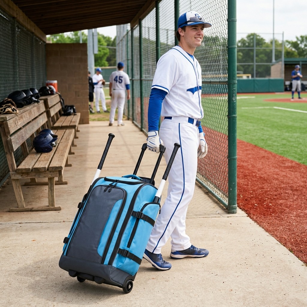 Baseball Bag Waterproof Oxford Fabric For Athletes And Baseball Teams B2B