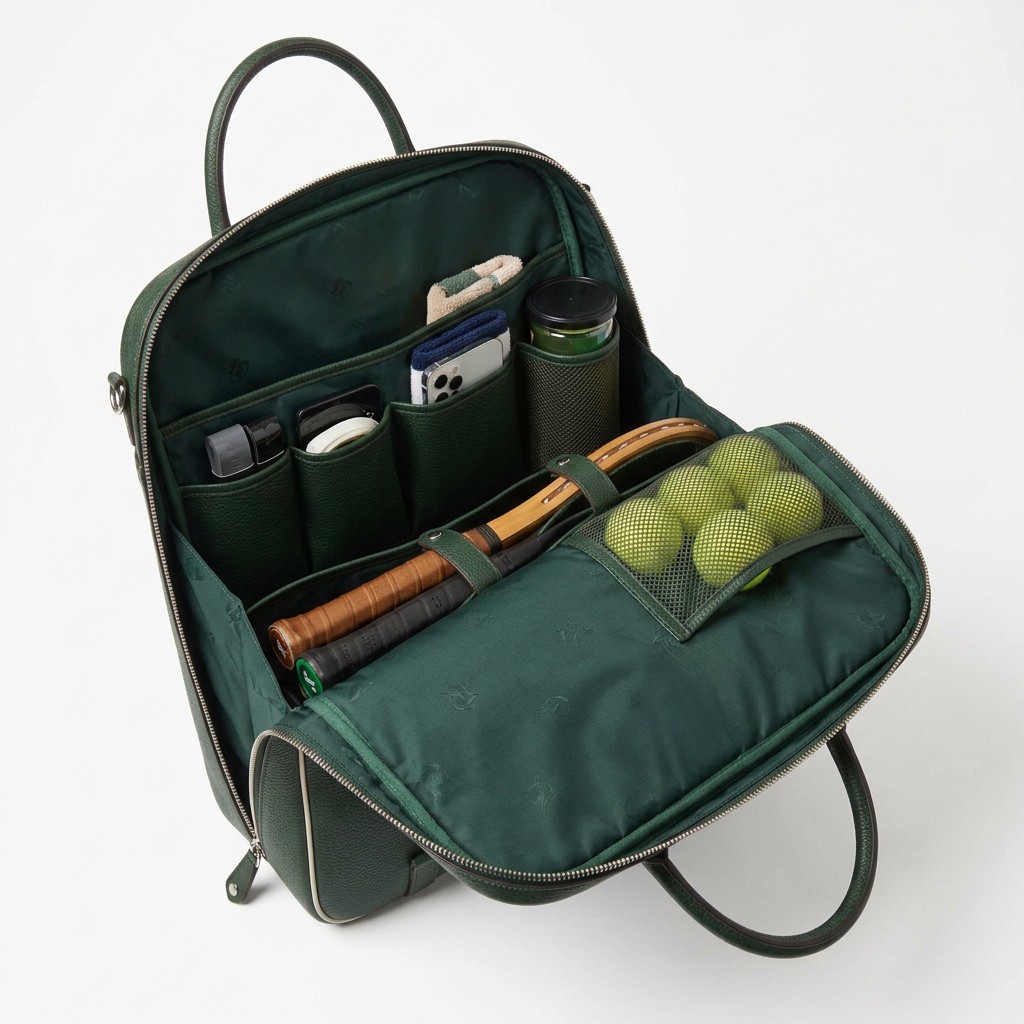 Tennis Bag Pebble Leather Sports For Women B2B
