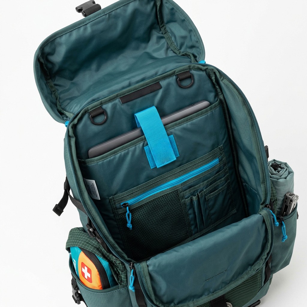 Sport Backpack Ripstop Nylon For Outdoor Hiking B2B