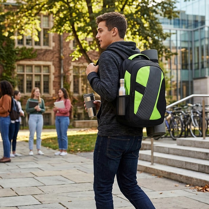 School Bag Durable Polyester For Students Campus B2B