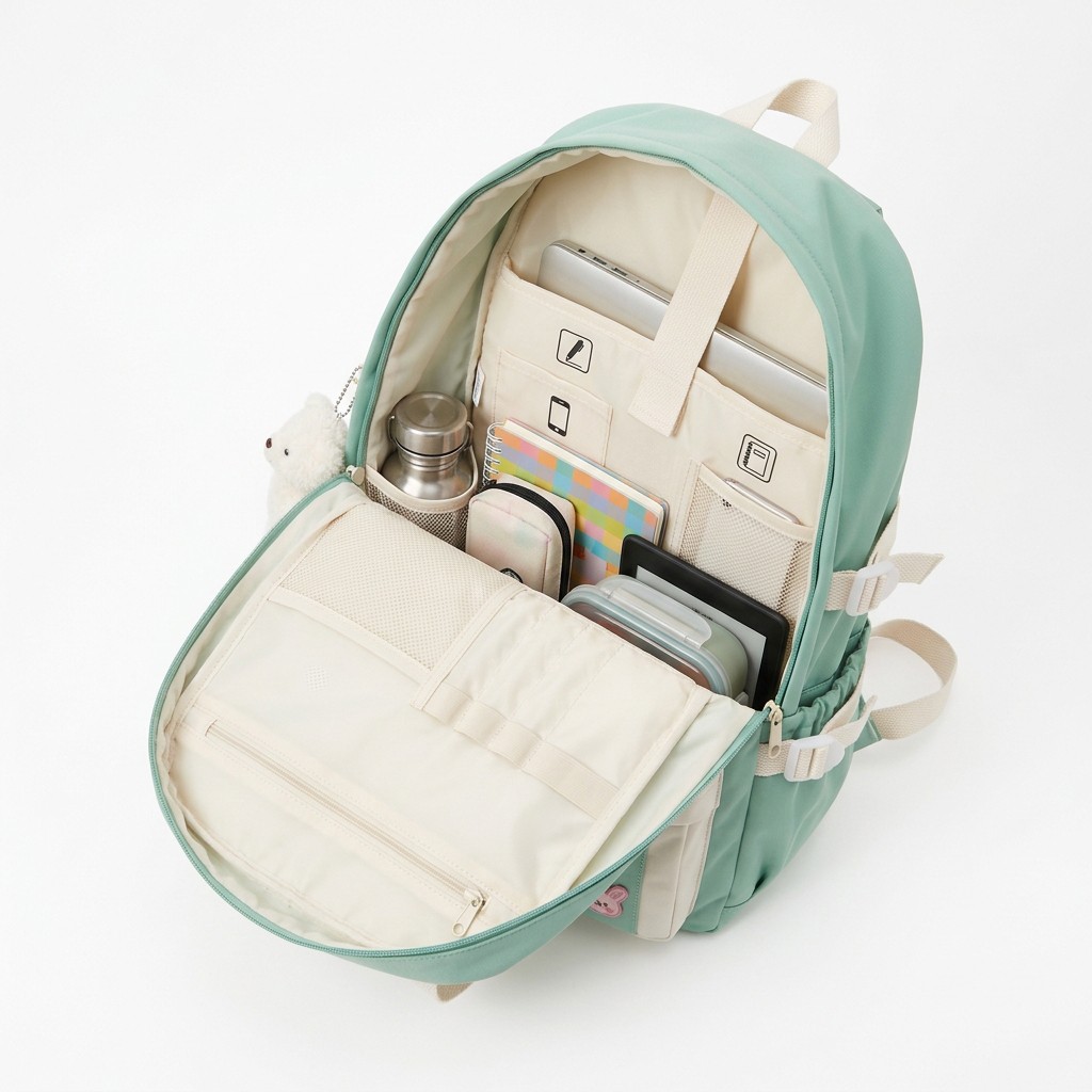 School Bag Oxford Fabric For Campus Students B2B product detail