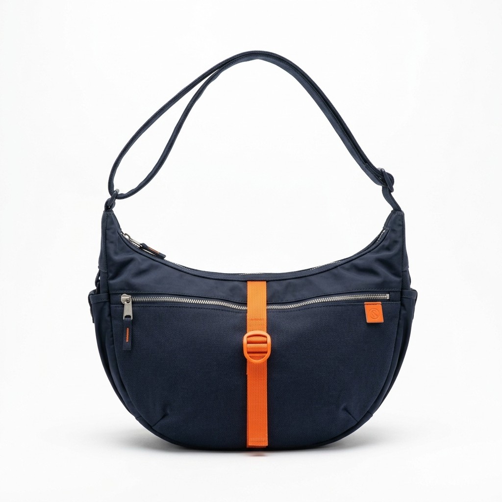Canvas Messenger Bag Water Resistant Heavy Duty For Commute Men Women B2B