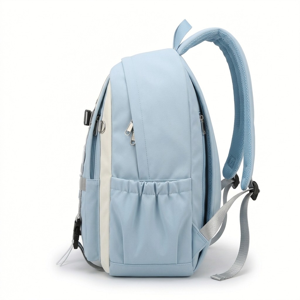 Fashion School Bag Nylon Cute Aesthetic For Students Teens Campus B2B