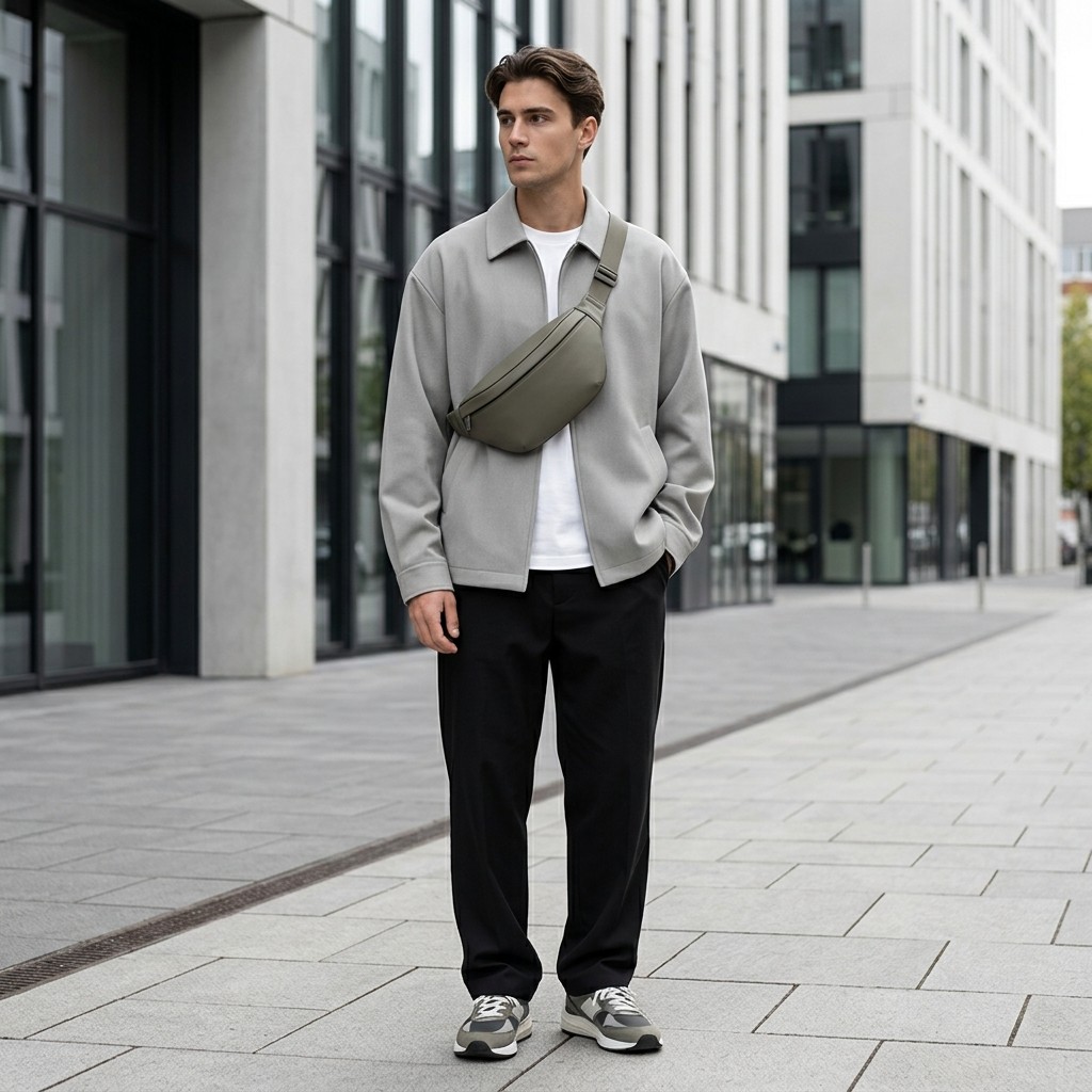 Fashion Waist Bag Leather Waterproof For Men Women Casual B2B