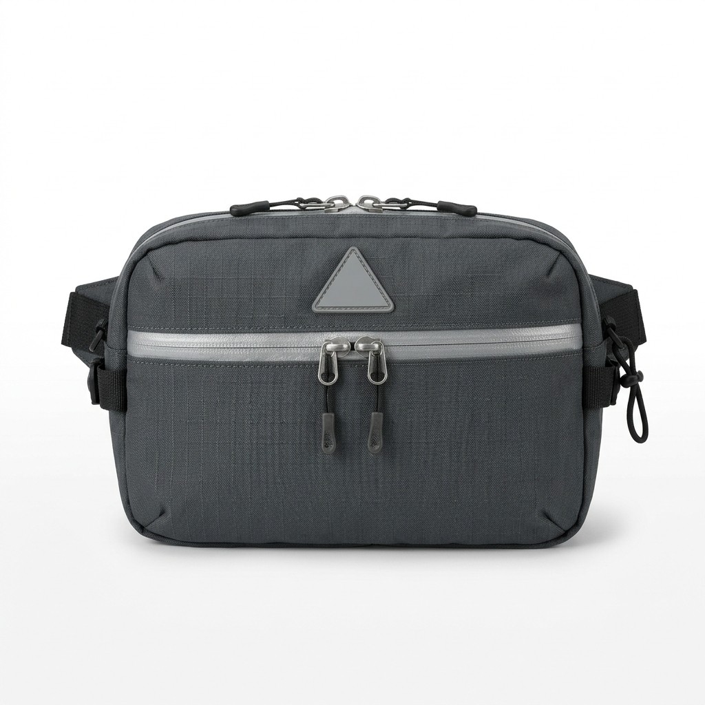 Fashion Waist Bag Waterproof Grid For Men Women Casual B2B