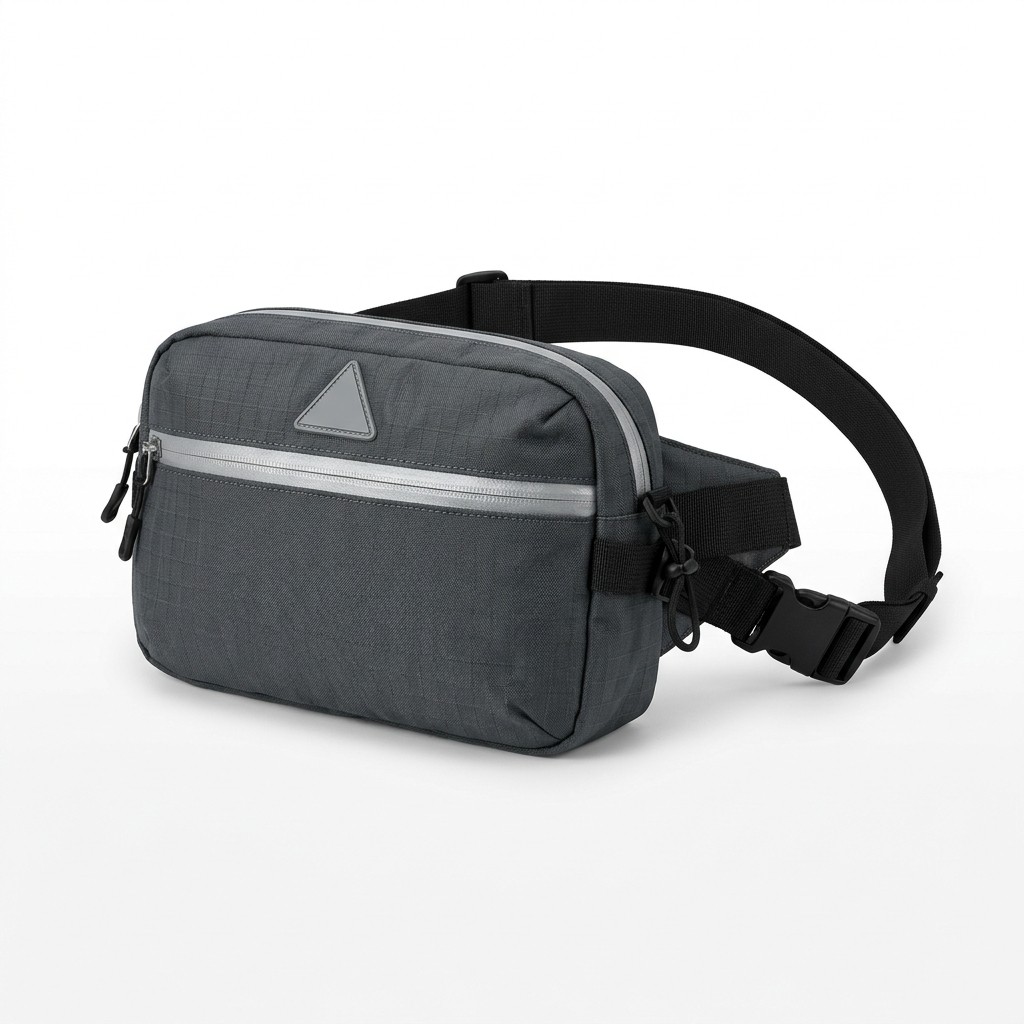 Fashion Waist Bag Waterproof Grid For Men Women Casual B2B