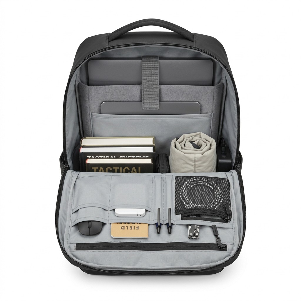Laptop Bag Backpack Waterproof Tactical For Men Commute B2B