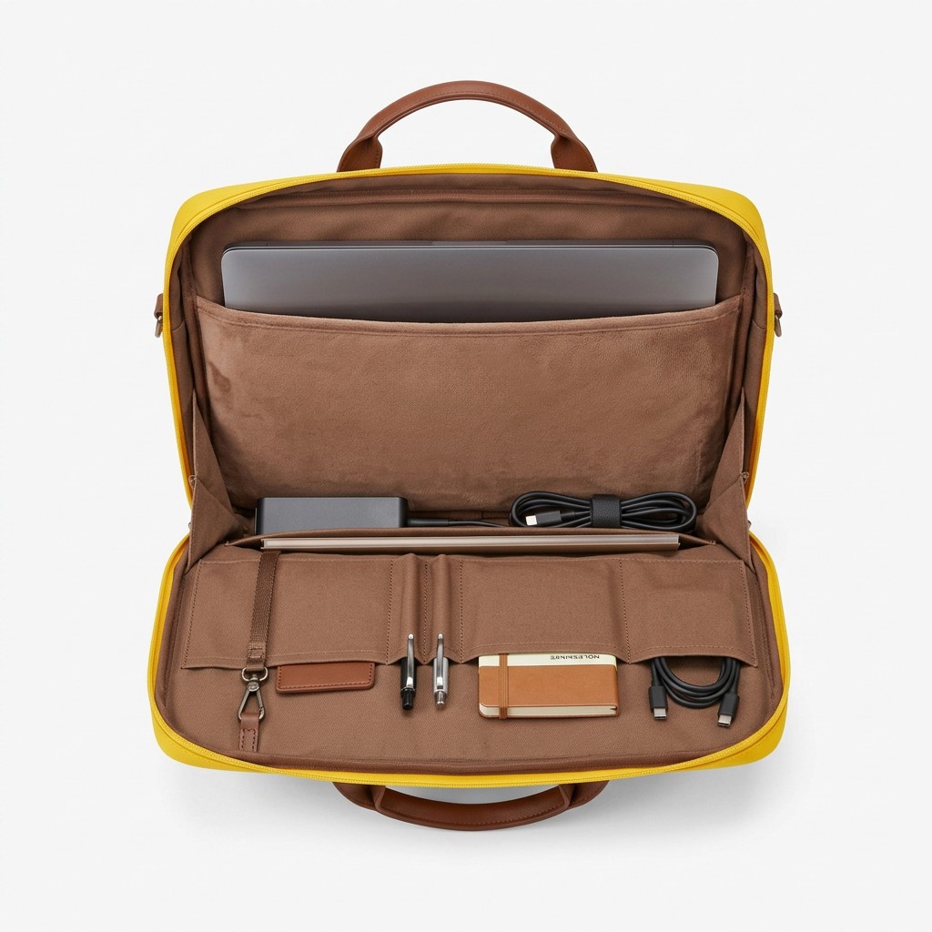 Briefcase Waterproof Nylon For Office Professionals B2B