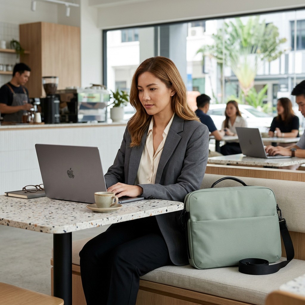 Briefcase Waterproof Fabric For Office Professionals B2B
