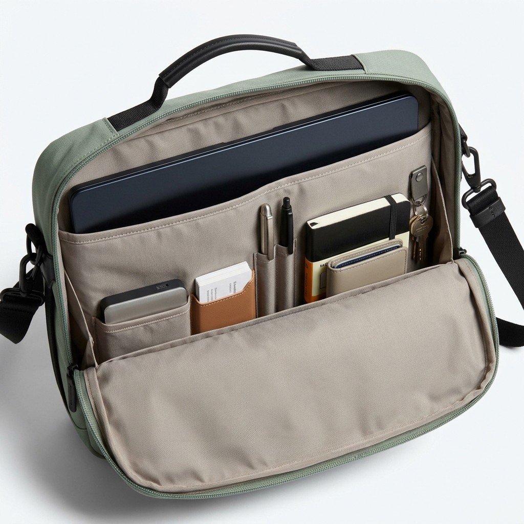 Briefcase Waterproof Fabric For Office Professionals B2B