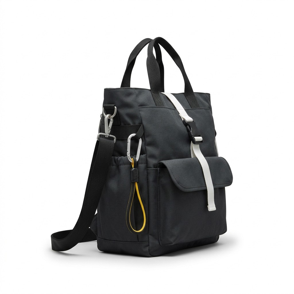 Tote Bag Waterproof Canvas For Business Commute B2B