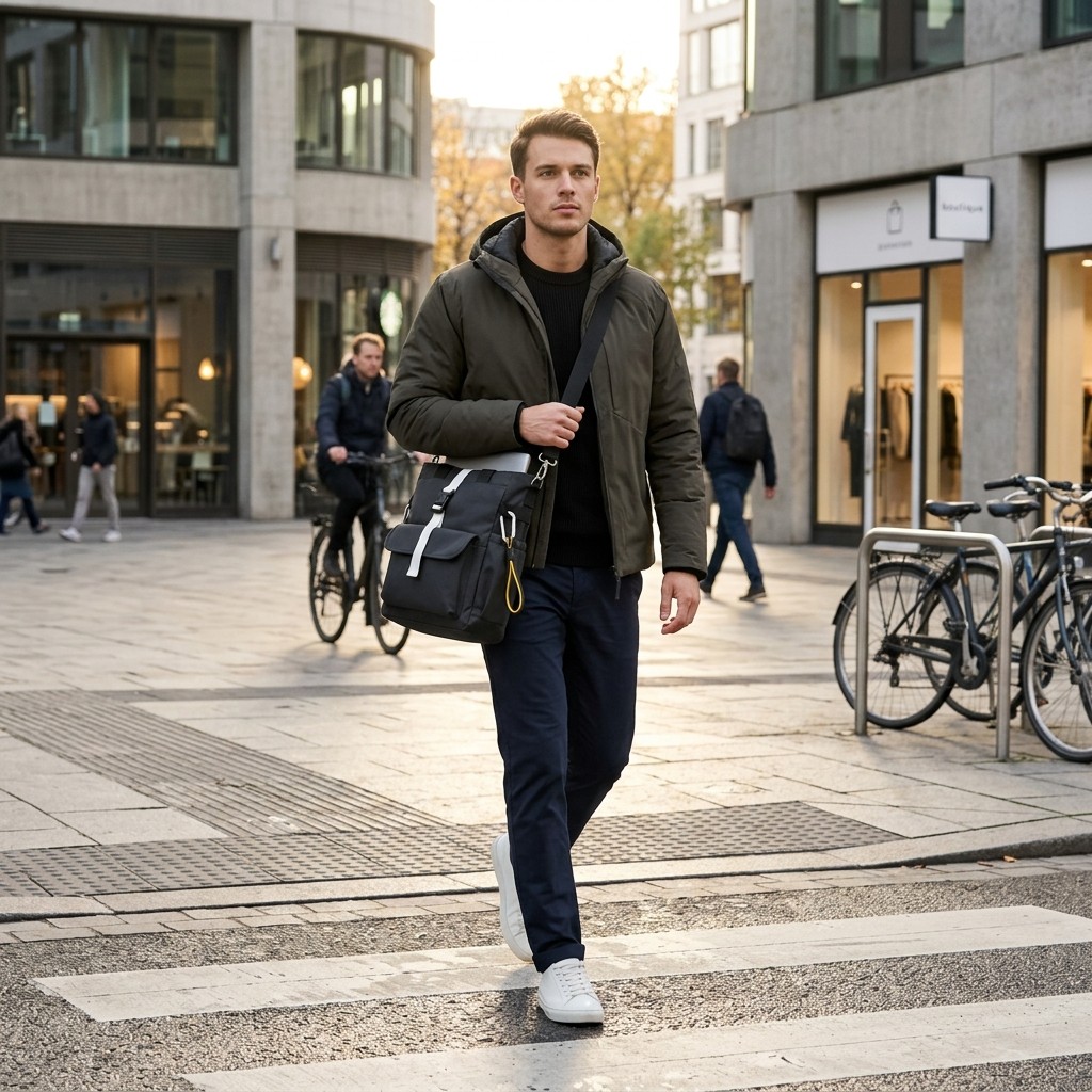 Tote Bag Waterproof Canvas For Business Commute B2B