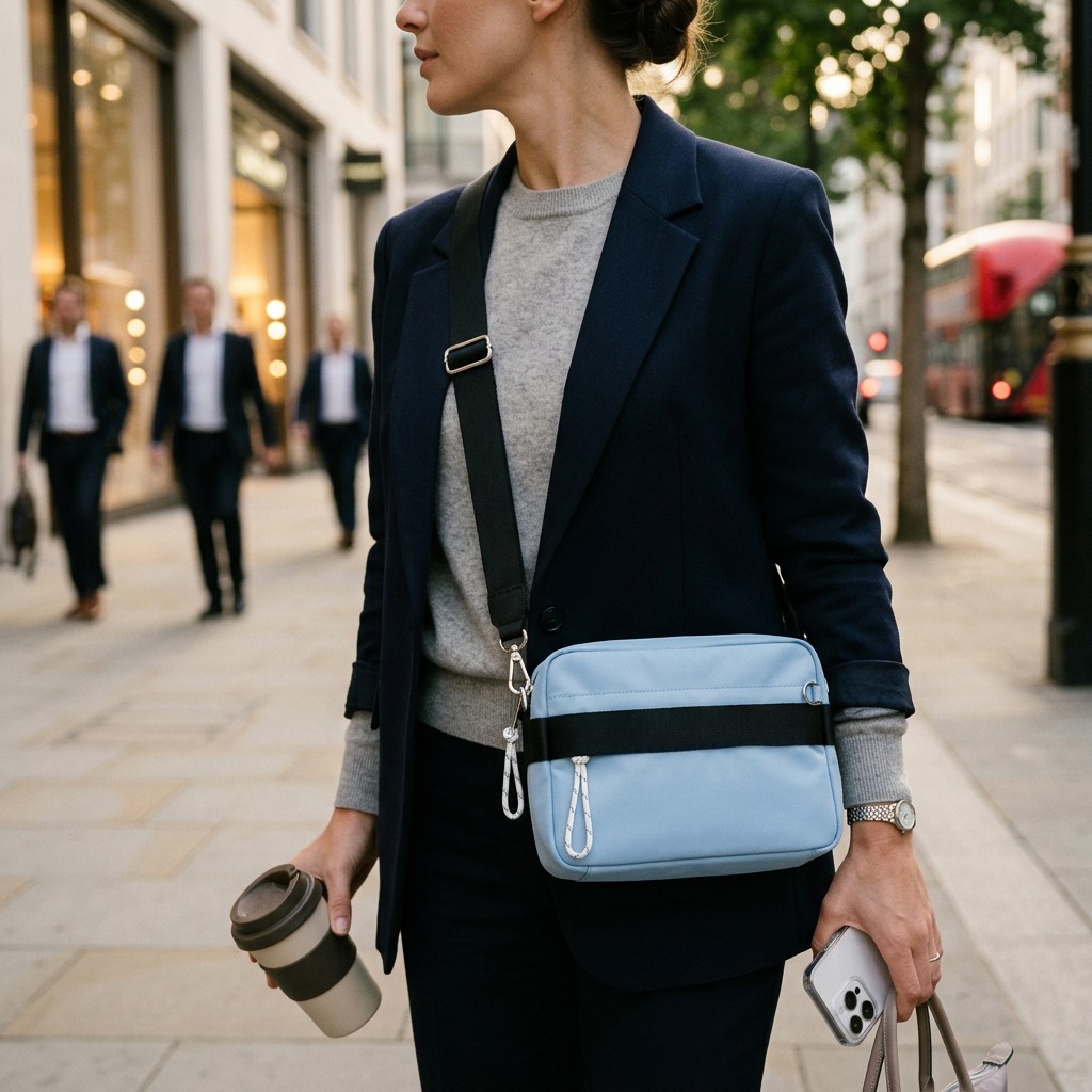 Crossbody Bag Waterproof Nylon For Daily Commute B2B