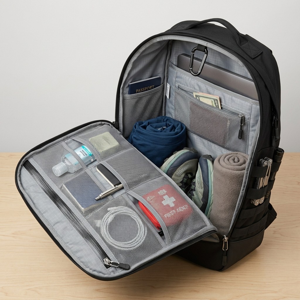 Travel Bag Waterproof Nylon For Business Commute B2B