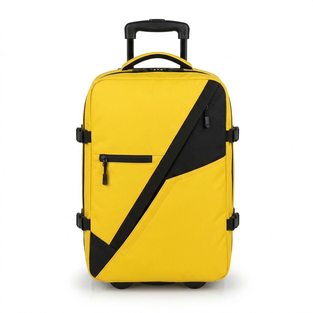 Trolley Bag Wheeled Ripstop Nylon For Travel Commute B2B