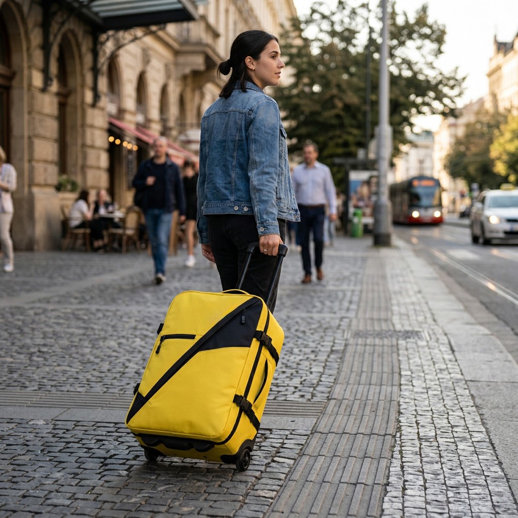 Trolley Bag Wheeled Ripstop Nylon For Travel Commute B2B
